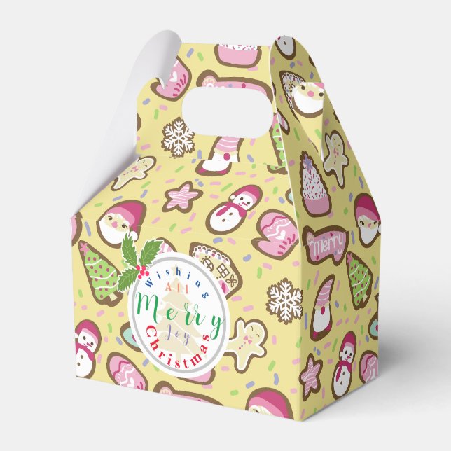 Caja Para Regalos Navidades de cocina Amarillo (Front Side)