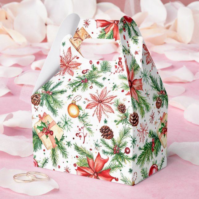 Caja Para Regalos Navidades de decoraciones festivas (Boda)