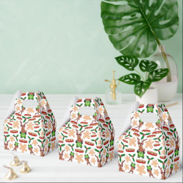 Caja Para Regalos Navidades De Kasky Verde Y Rojo Festividad Rina