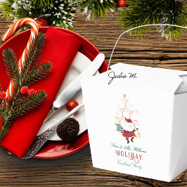 Caja Para Regalos Navidades de oficina de Tini Bit Merry Martini San