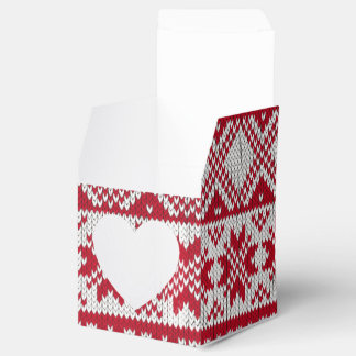 Caja Para Regalos Navidades de punto