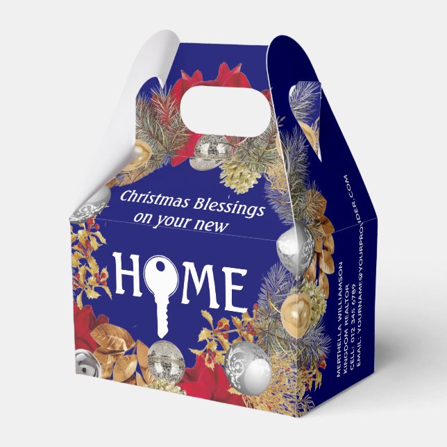 Caja Para Regalos Navidades de regalo Realtor Closing (Front Side)