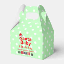 Caja Para Regalos Navidades de Santa Bebé Baby Shower