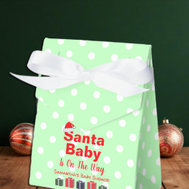 Caja Para Regalos Navidades de Santa Bebé Baby Shower