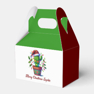 Caja Para Regalos Navidades de Twinkling Cactus