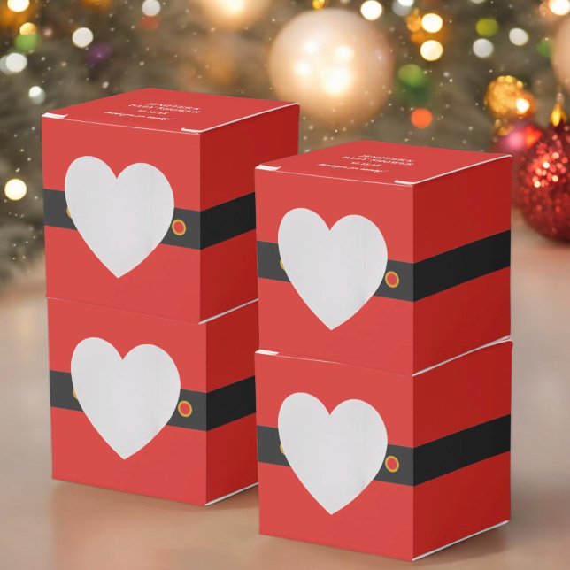 Caja Para Regalos Navidades de vacaciones de Santa Bebé Fiesta de ce (Subido por el creador)