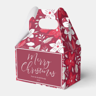 Caja Para Regalos Navidades de vino de cereza PERSONALIZADO
