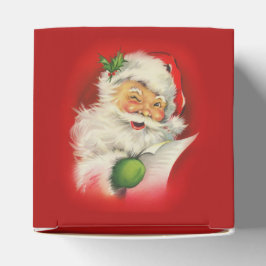 Caja Para Regalos Navidades de Vintage Santa Claus