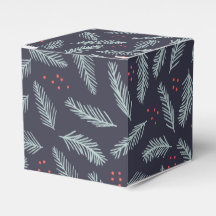 Navidades de White Pine Boughs Feathers Holly Berr
