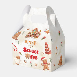 Caja Para Regalos Navidades de Winter Gingerbread House