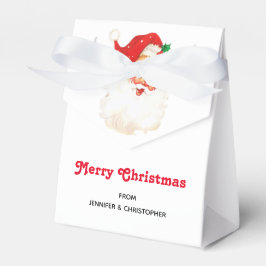 Caja Para Regalos Navidades del Viejo Santa Claus Retro Jolly