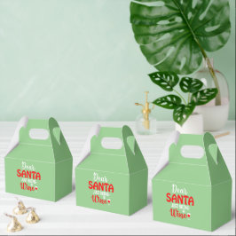 Caja Para Regalos Navidades divertidos diciendo