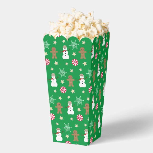 Caja Para Regalos Navidades divertidos y divertidos Popcorn (apareció)