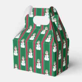 Caja Para Regalos Navidades divertidos y entusiastas Detective Snowm