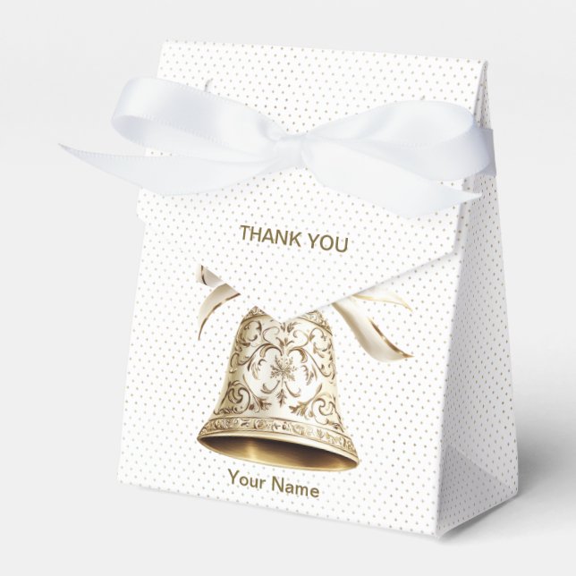 Caja Para Regalos Navidades dorados doblan brillantes estrellas verd (Front Side)