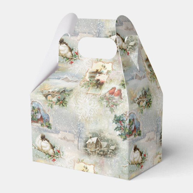 Caja Para Regalos Navidades espumosos y ruidosos inviernos chocan (Front Side)