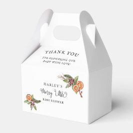 Caja Para Regalos Navidades Feliz Pequeño Baby Shower