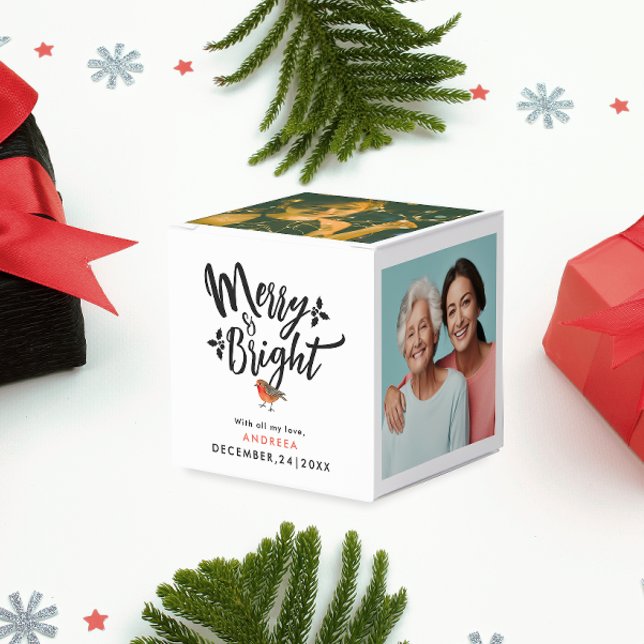 Caja Para Regalos Navidades Frescos Y Brillantes Recuerdos Fotográfi (Subido por el creador)