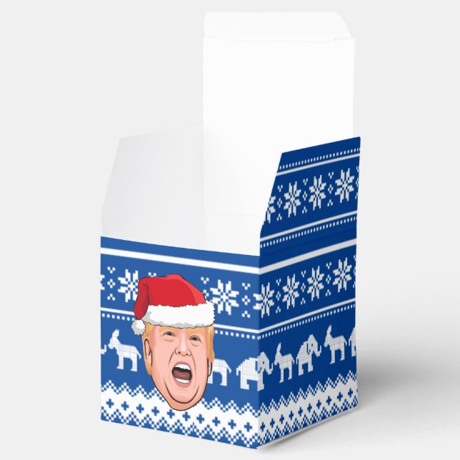 Caja Para Regalos Navidades furiosos de Donald Trump (Abierto)