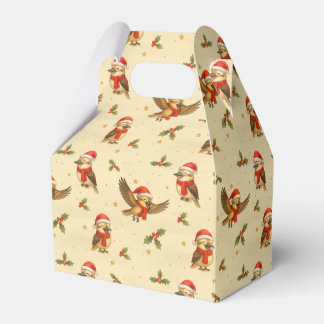 Caja Para Regalos Navidades Kookaburra Watercolor