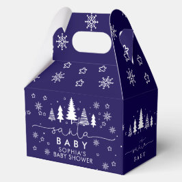 Caja Para Regalos Navidades minimalistas Baby Shower
