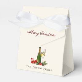 Caja Para Regalos Navidades Purpurina Fiesta de cócteles