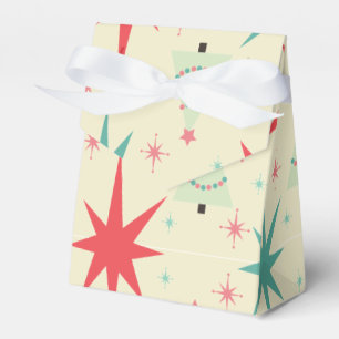 Caja Para Regalos navidades Retro de los años 1950