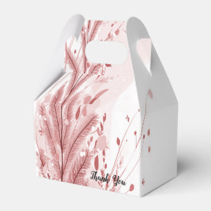 Caja Para Regalos Navidades rojos Pine Tree Snow Decoración Hermosa