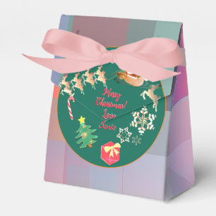 Caja Para Regalos Navidades Santa Cal de Rina