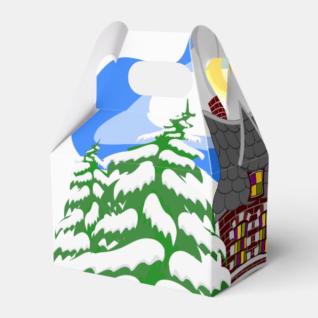 Caja Para Regalos Navidades secretos (Reverso)