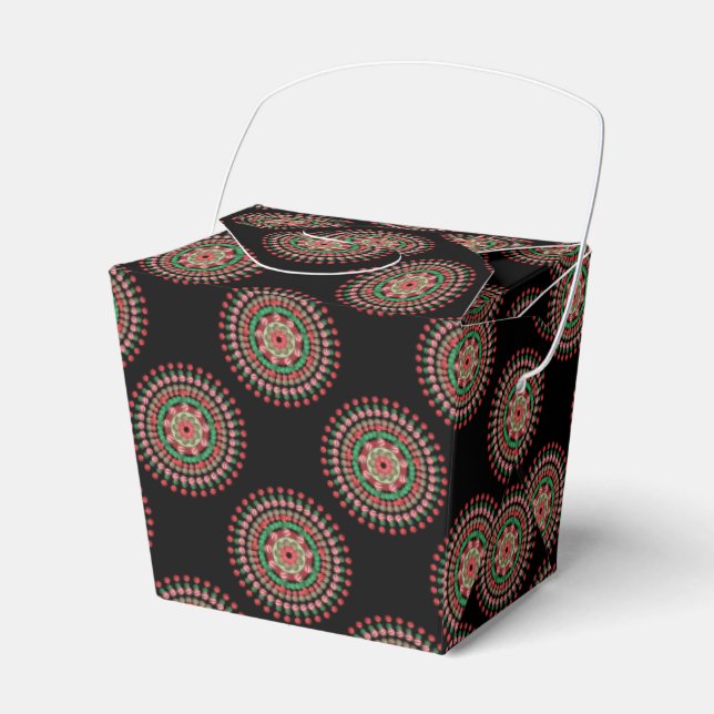 Caja Para Regalos Navidades Starburst (Front Side)