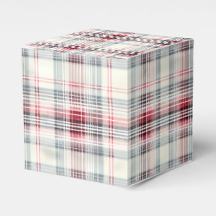 Caja Para Regalos Navidades Tartán Floral Design Series #24