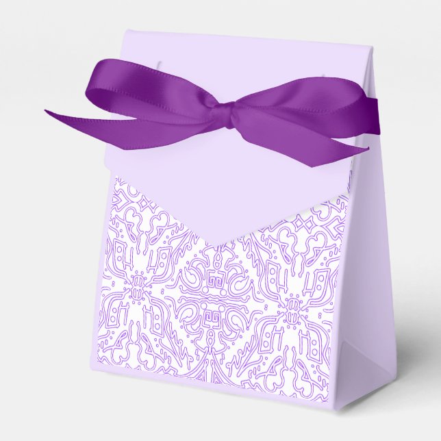 Caja Para Regalos Nebulosa Mística Lila (Front Side)