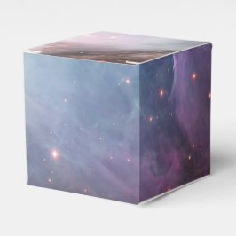 Caja Para Regalos Nebulosa Orión Astronomía azul marrón beige cielo 