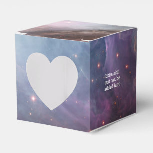 Caja Para Regalos Nebulosa Orión Astronomía rosa violeta cielo estre