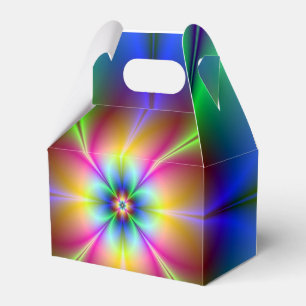 Caja Para Regalos Neon Daisy