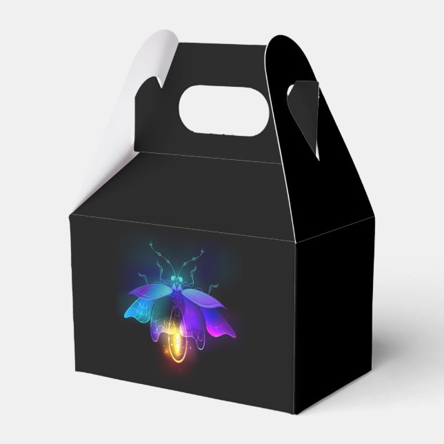 Caja Para Regalos Neon Firefly en negro (Front Side)