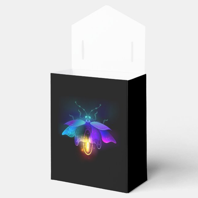 Caja Para Regalos Neon Firefly en negro (Abierto)