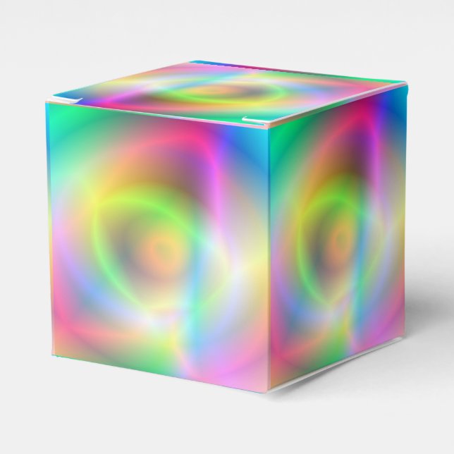 Caja Para Regalos Neon Fun (Costado Anverso)