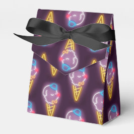 Caja Para Regalos Neon Ice Cream Dog