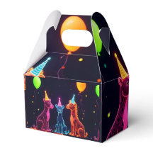 Neon Safari Party Favorito Box