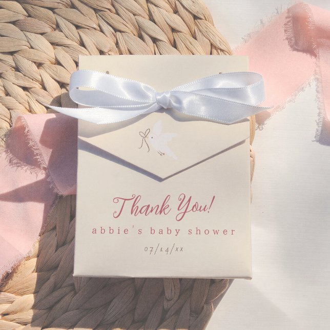 Caja Para Regalos Nesting Party Girl Baby Shower Thank You (Subido por el creador)