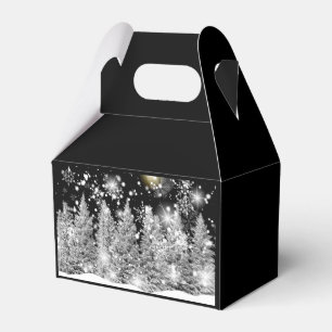 Caja Para Regalos Nevada en el solsticio de invierno