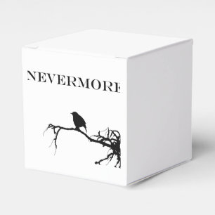 Caja Para Regalos Nevermore Raven Edgar Allan Poe Design