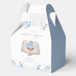 Caja Para Regalos New Chapter Winter Floral Snowball Baby Shower