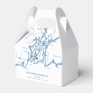 Caja Para Regalos Newport RI Destination Wedding Elegant