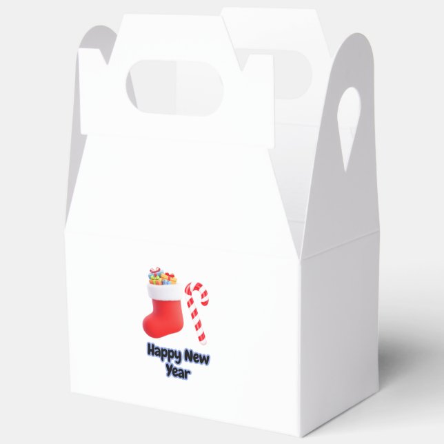 Caja Para Regalos newyear gift box (Abierto)