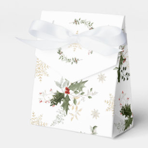 Caja Para Regalos Nieve en amor Nevadas Doradas Despedida de Soltera