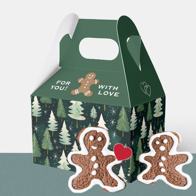 Caja Para Regalos Nieve personalizada para Navidades de galletas de  (Subido por el creador)