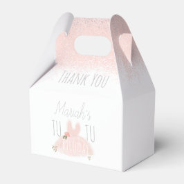 Caja Para Regalos Niña con Tutú Mínimo Cumpleaños Cumpliendo Dos Bri